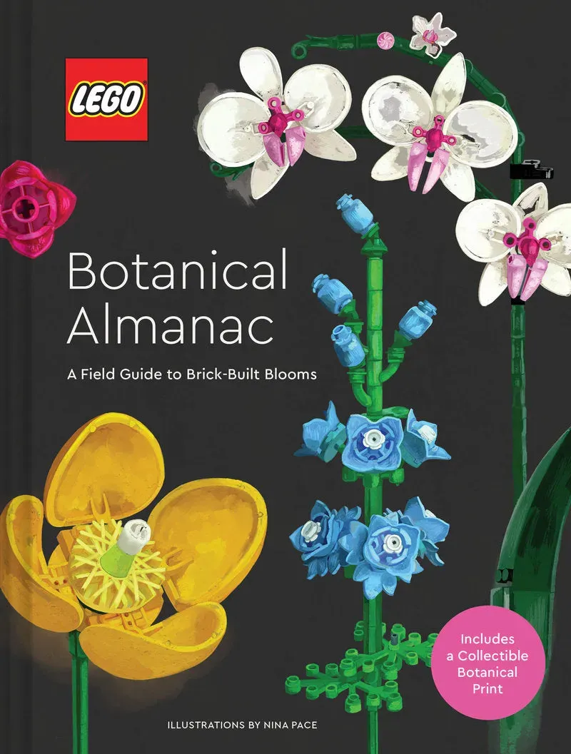 LEGO Botanical Almanac innbundet blomsterbok gave