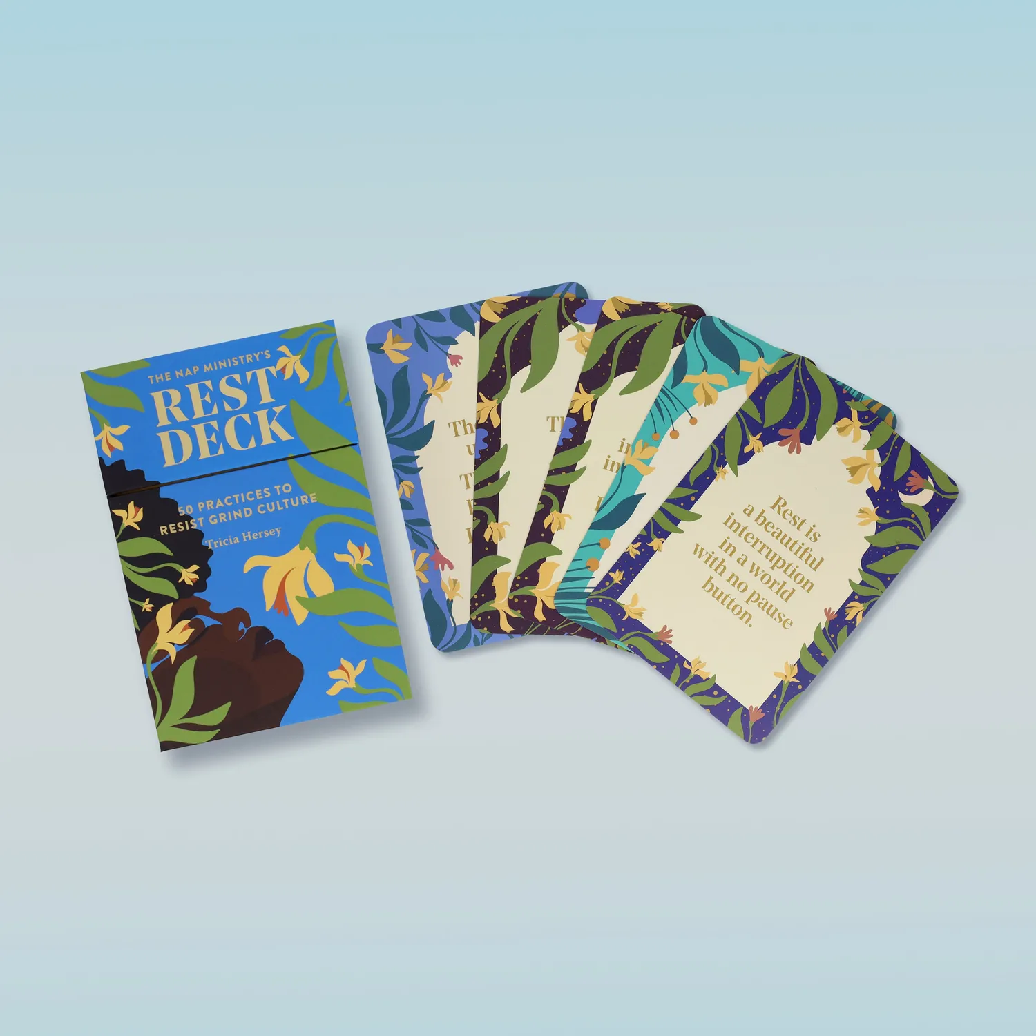 Chronicle Books Nap Ministry Rest Deck kortstokk 50 kort