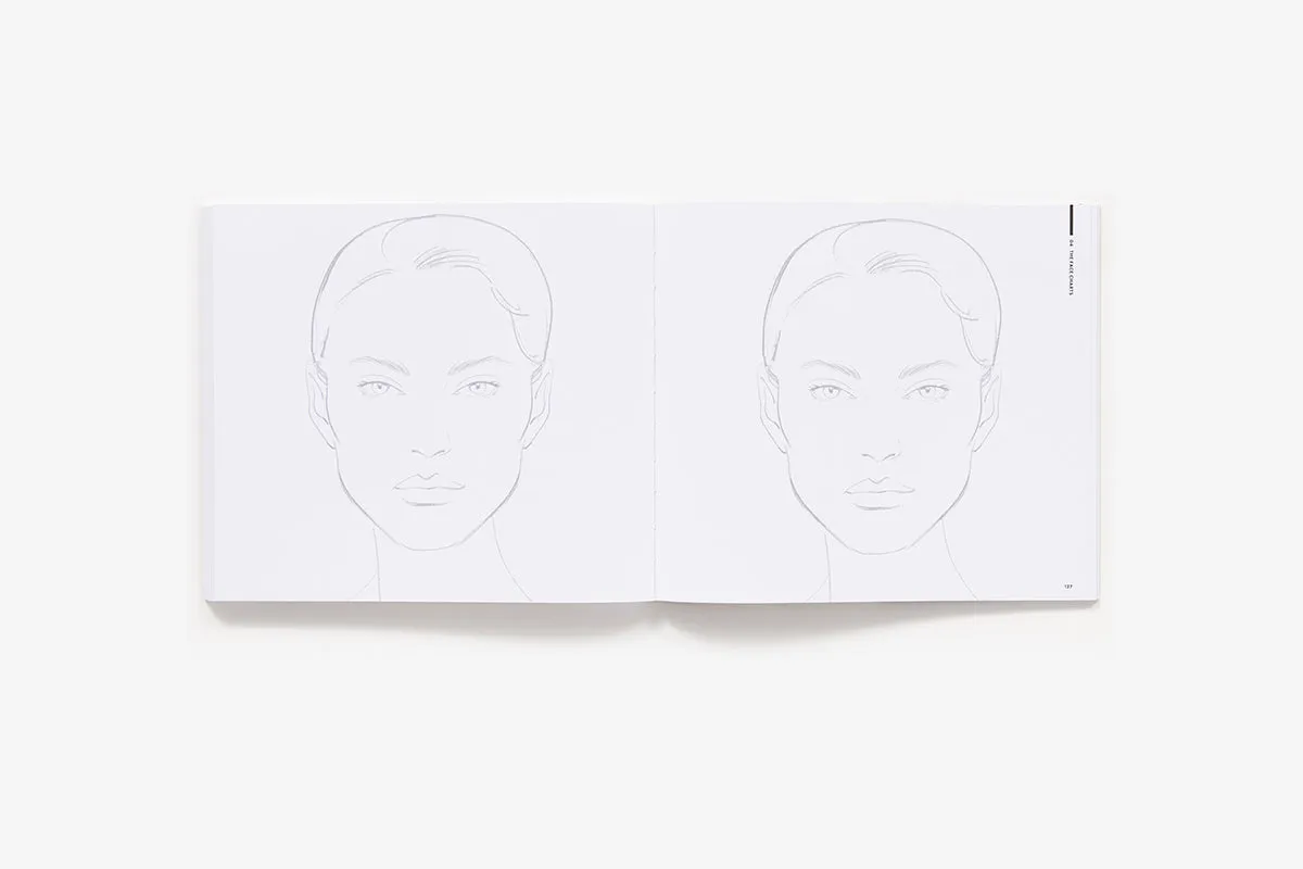 Chronicle Books The Beauty Sketchbook tegnebok sminke