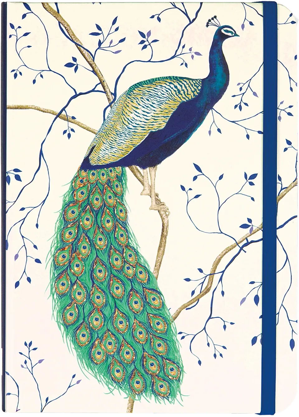 Peter Pauper Press Peacock journal innbundet påfugl
