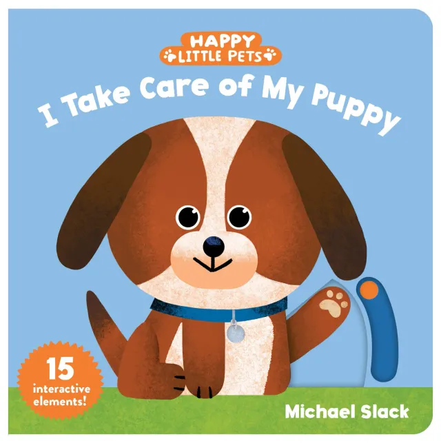 Happy Little Pets I Take Care of My Puppy kartongbok valp