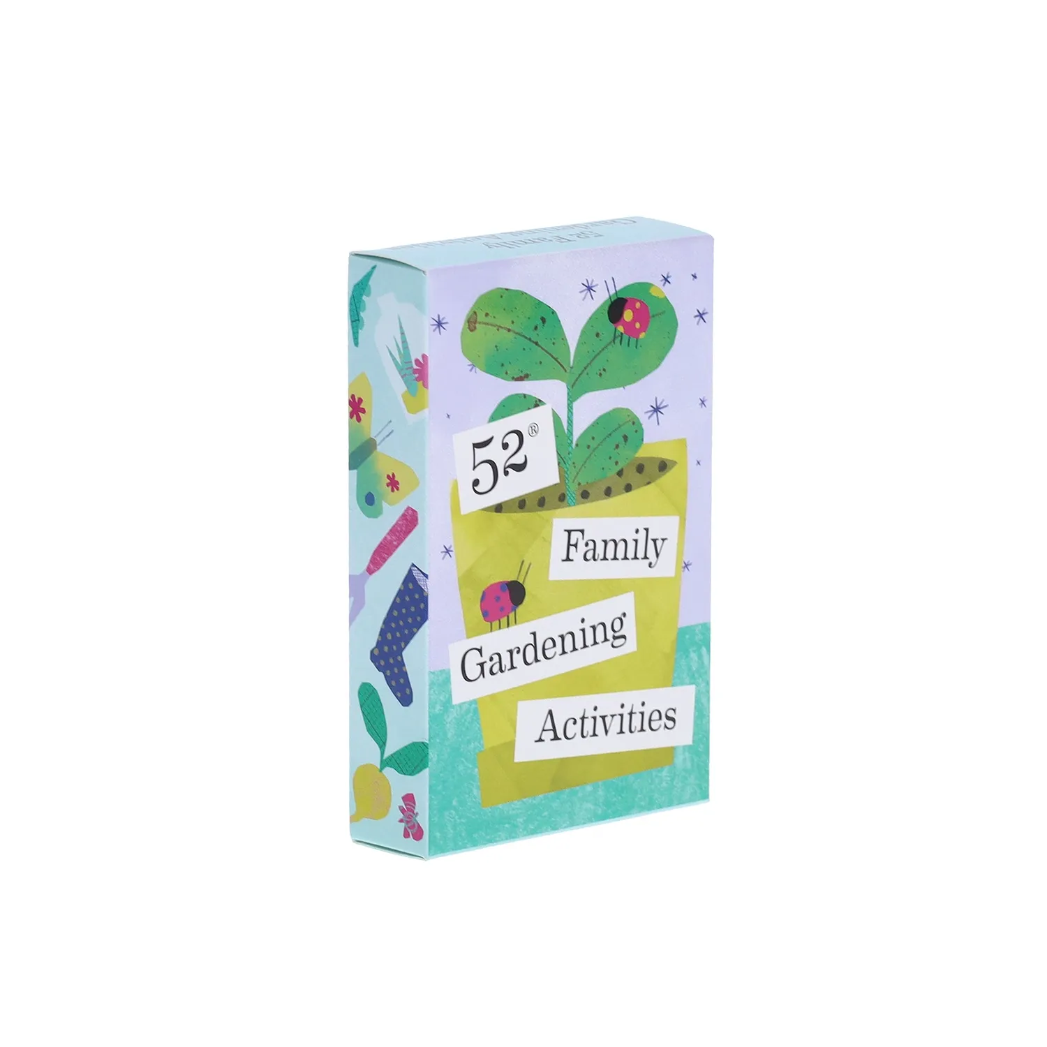 52 Family Gardening Activities kortstokk hage barn