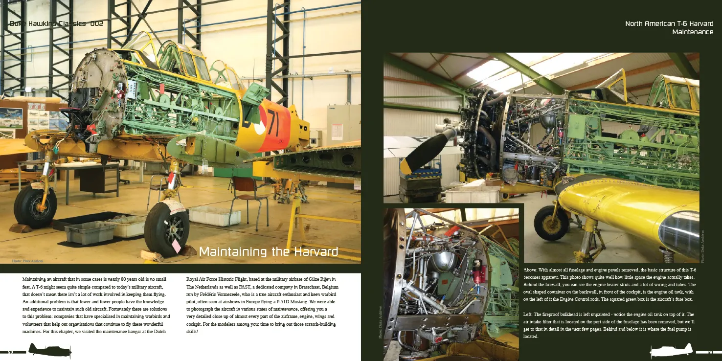 Duke Hawkins T-6 Harvard Texan bok 116 sider