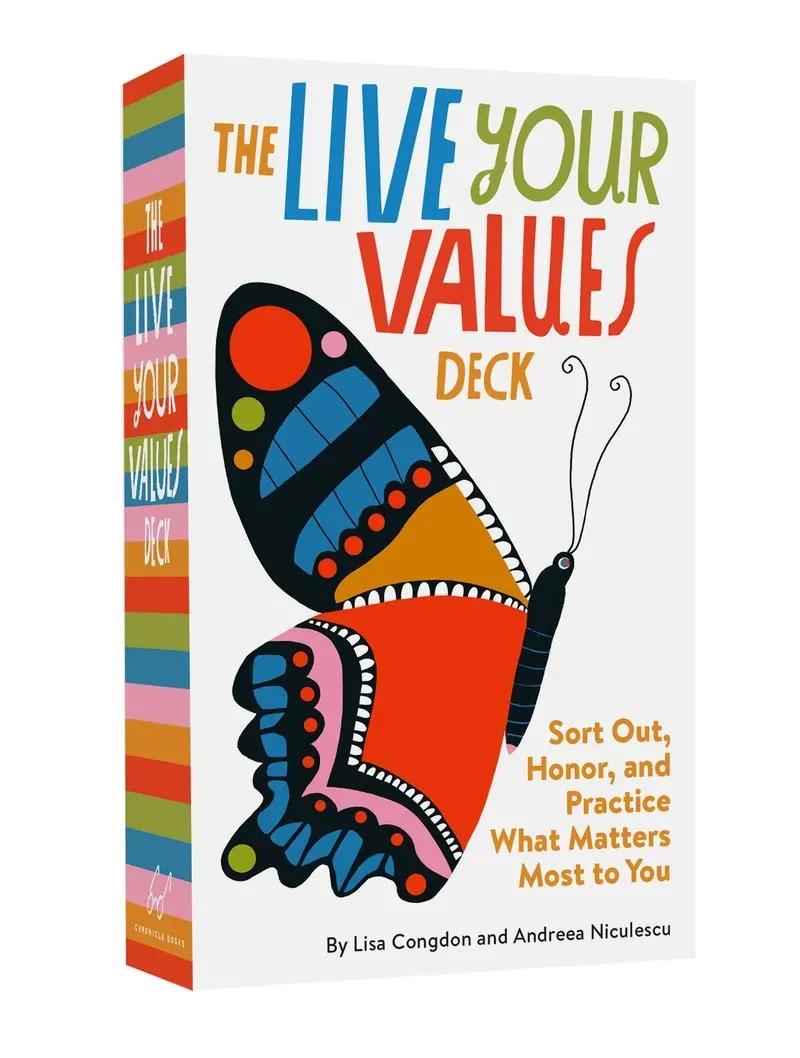 Chronicle Books The Live Your Values Deck kortstokk 78 kort