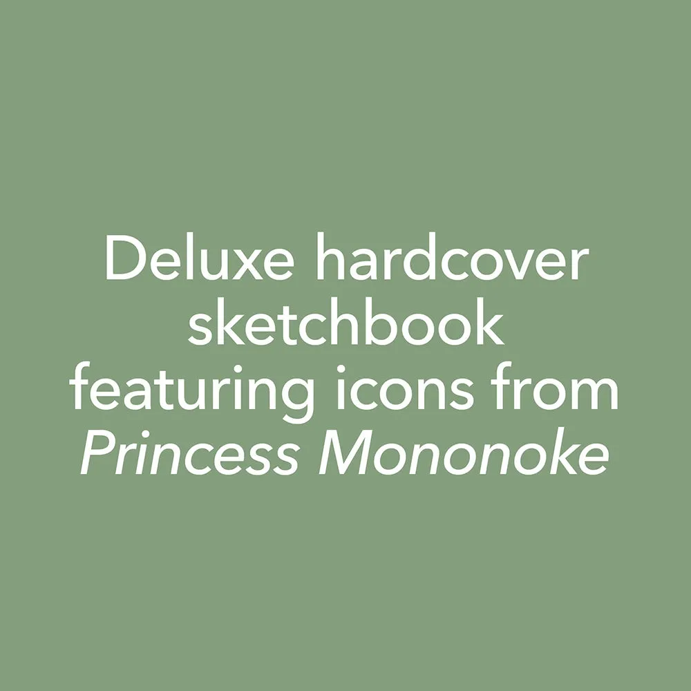 Abrams and Chronicle Studio Ghibli Princess Mononoke skissebok