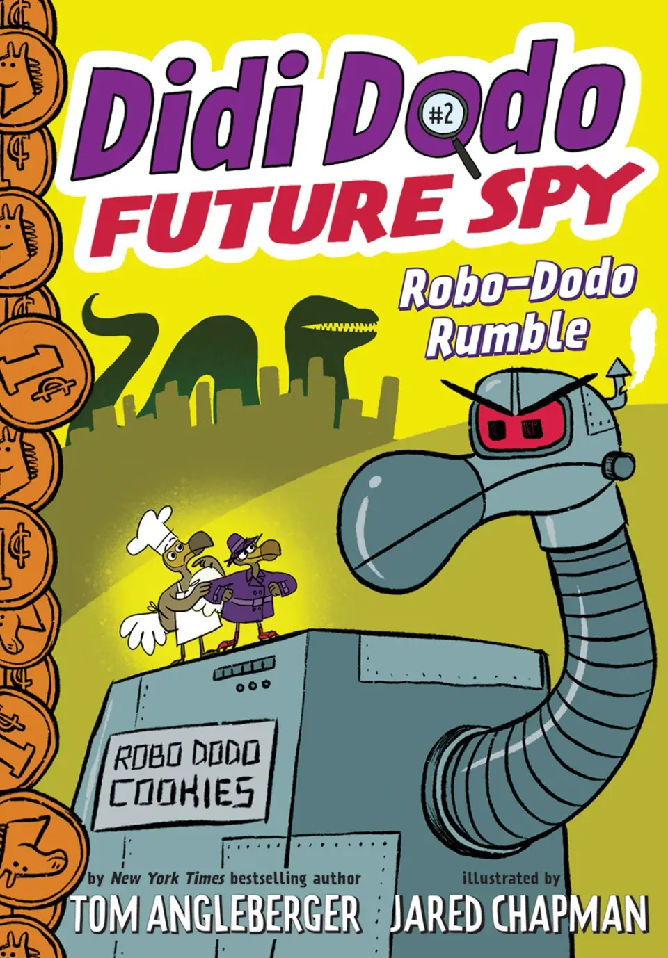 Didi Dodo 2 Robo-Dodo Rumble kapittelbok innbundet spion