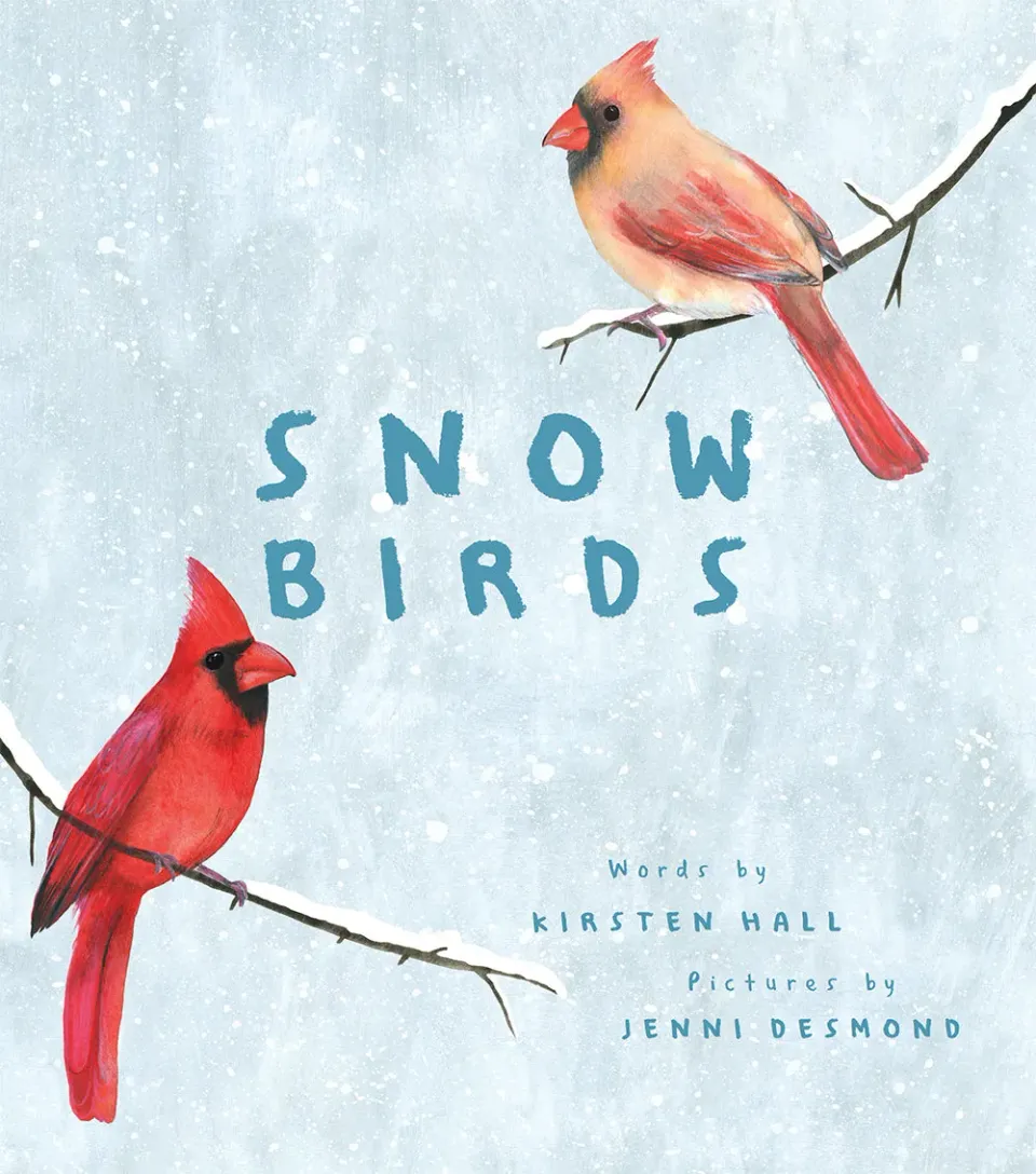 Abrams and Chronicle Snow Birds A Picture Book bildebok innbundet vinter