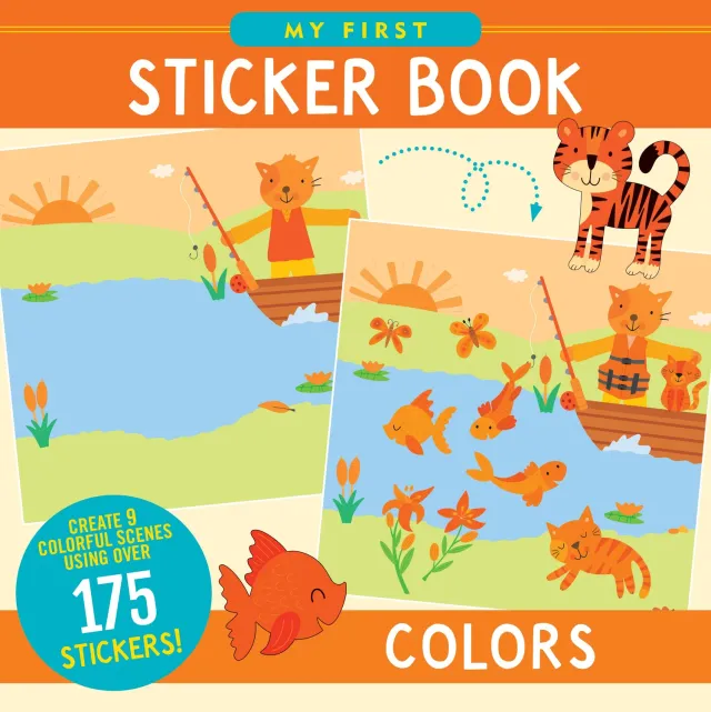 Peter Pauper Press My First Sticker Book farger