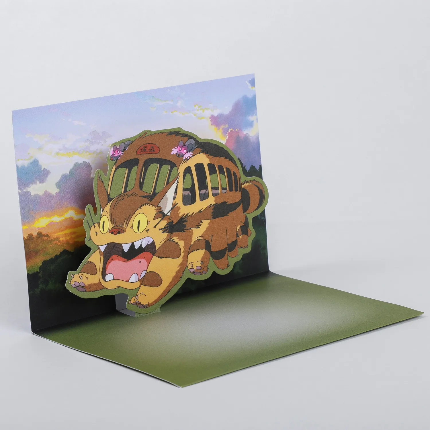 Studio Ghibli My Neighbor Totoro pop-up notatkort 3D