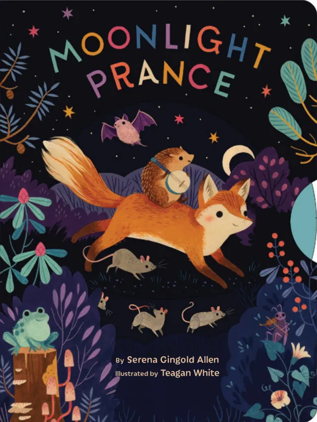 Chronicle Books Moonlight Prance pekebok med skyveelementer