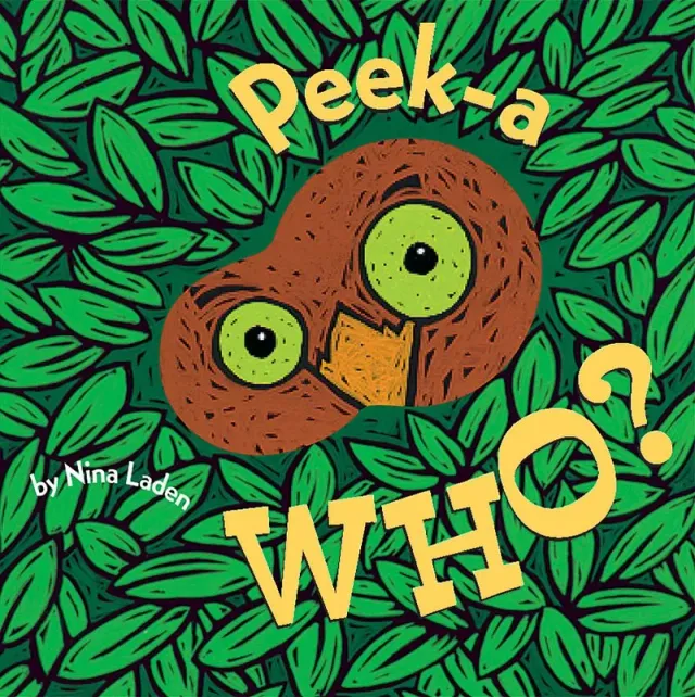 Nina Laden Peek-A Who? pappbok tittebok 0-3 år