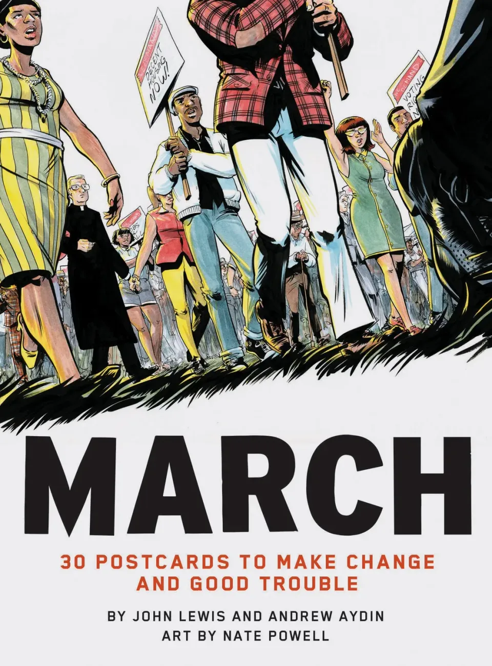 Chronicle Books March postkortbok 30 postkort aktivisme
