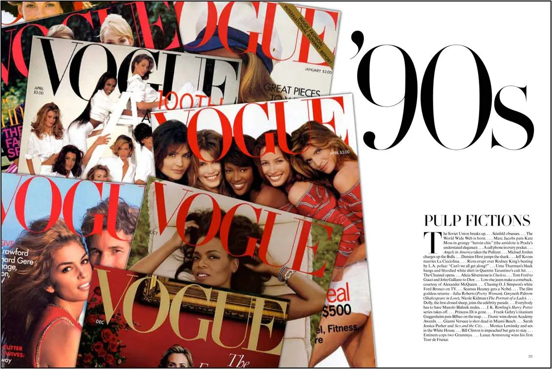 Abrams and Chronicle Vogue The Covers innbundet bok med 5 trykk