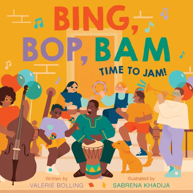 Abrams and Chronicle Bing Bop Bam innbundet bildebok