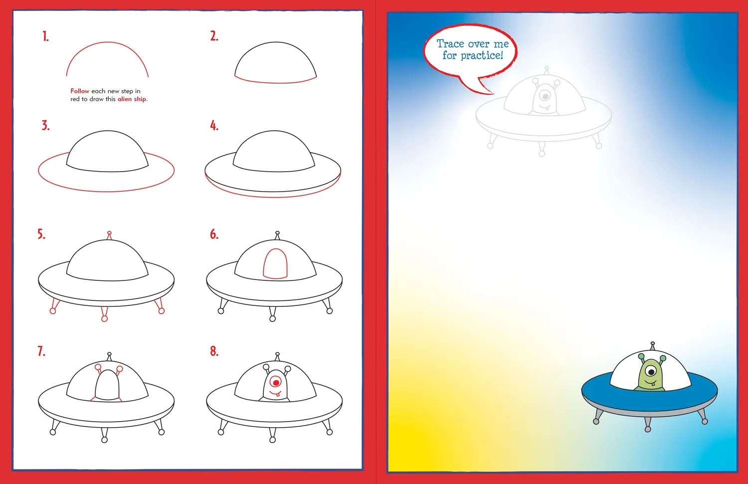 Peter Pauper Press Learn to Draw Outer Space tegnebok barn 6+