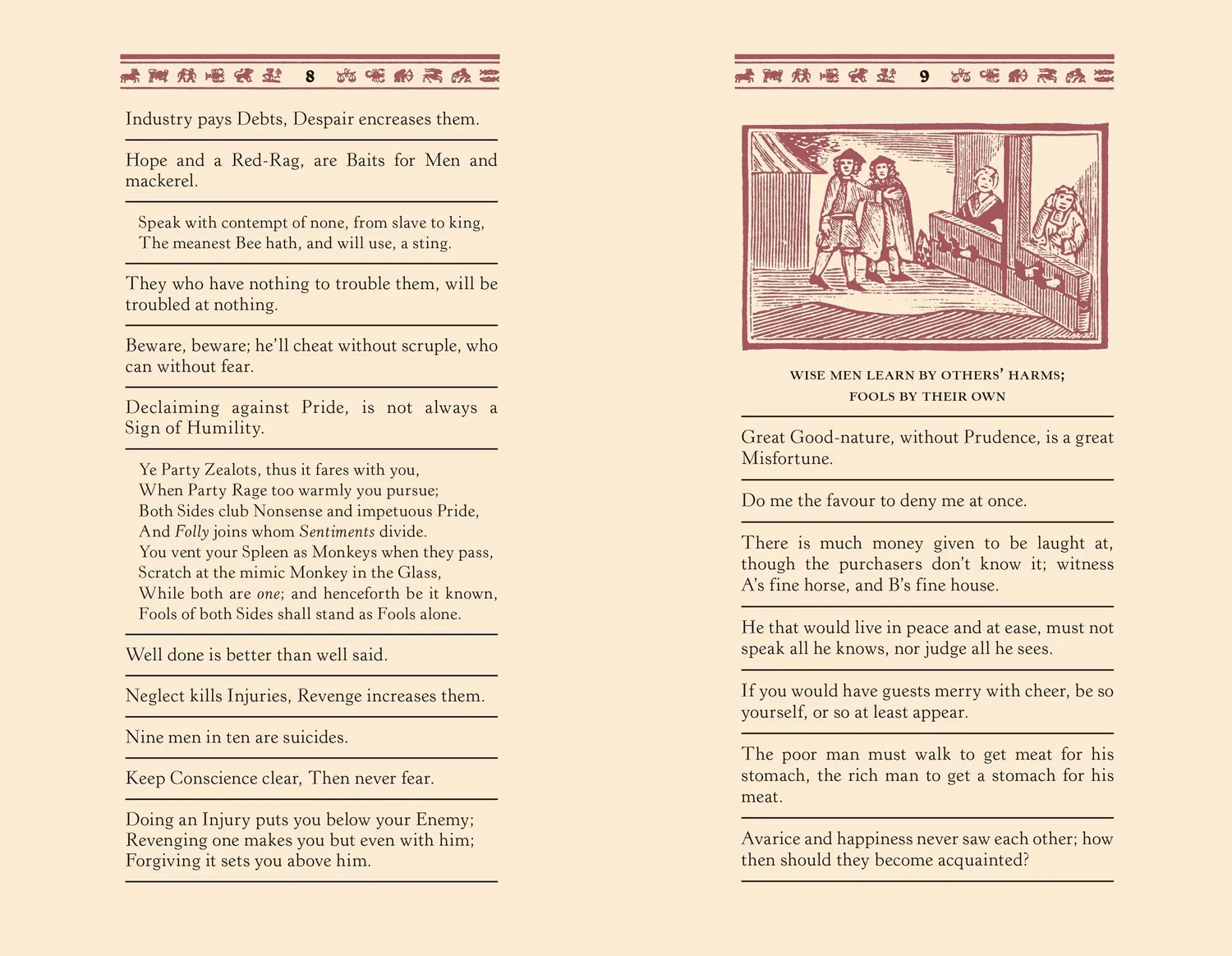 Peter Pauper Press Poor Richard's Almanack gavebok