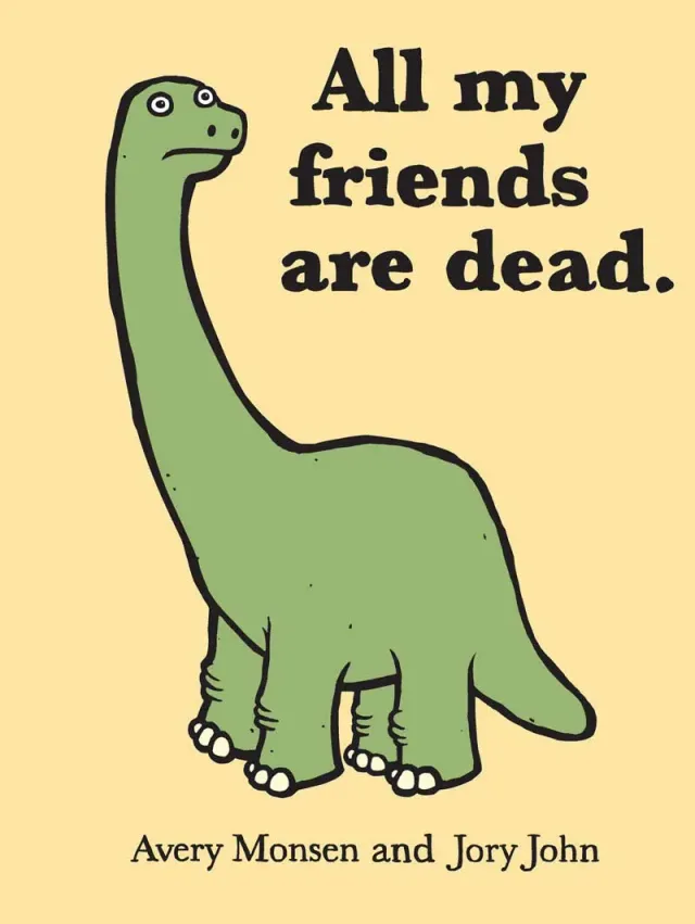 Abrams All My Friends Are Dead innbundet humorbok