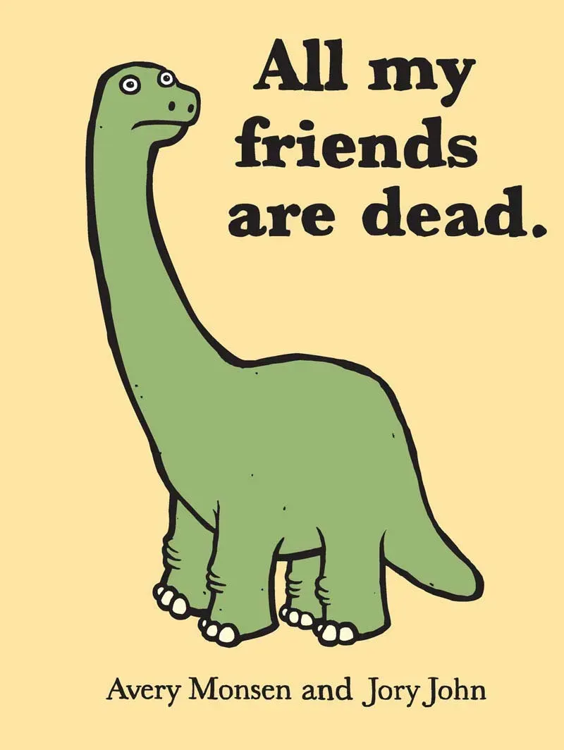 Abrams All My Friends Are Dead innbundet humorbok