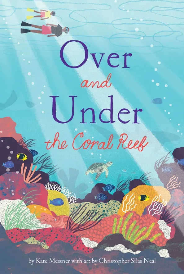 Over and Under Over and Under the Coral Reef barnebok 5-8 år