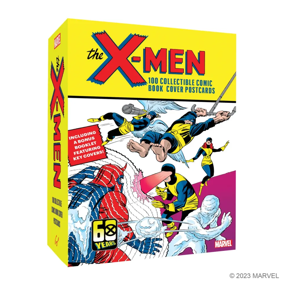 Marvel The X-Men 100 postkort samleboks