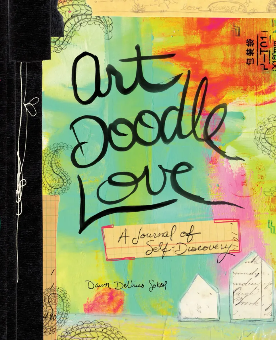 Abrams Art Doodle Love kreativ dagbok for voksne