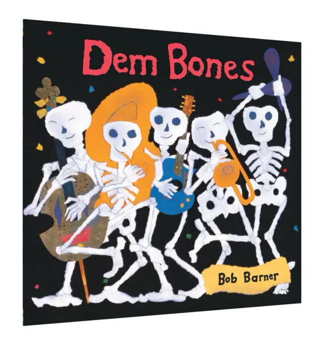 Chronicle Dem Bones barnebok pocket halloween