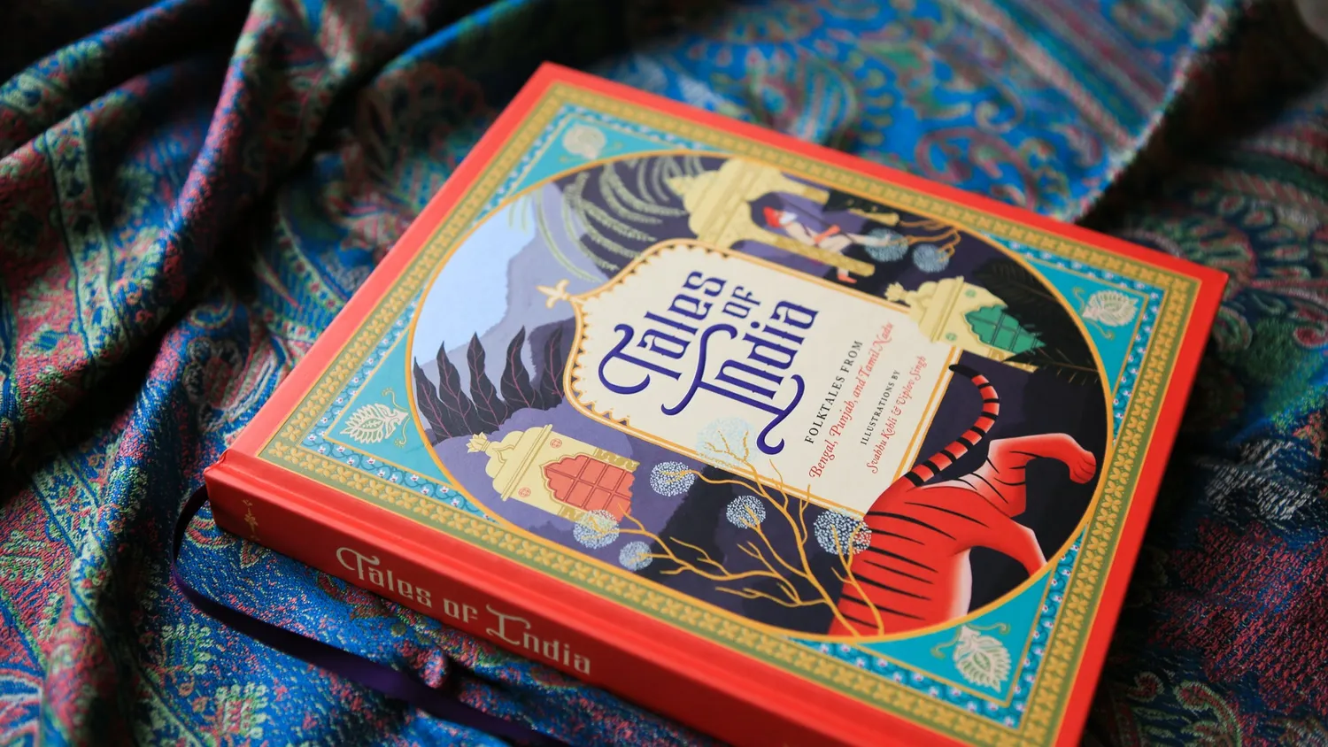 Chronicle Books Tales of India eventyrbok innbundet gaveutgave