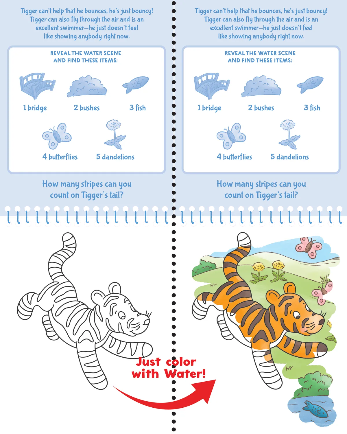 Peter Pauper Press Winnie-the-Pooh malebok vannmaling barn 3 år
