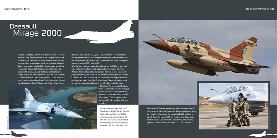 Duke Hawkins Dassault Mirage 2000 bok 108 sider