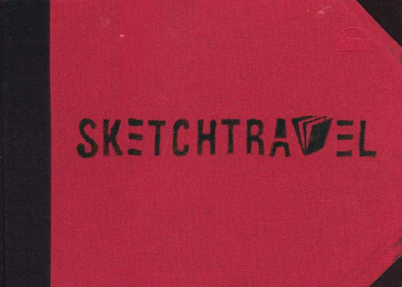 Abrams and Chronicle Sketch Travel innbundet bok kunst