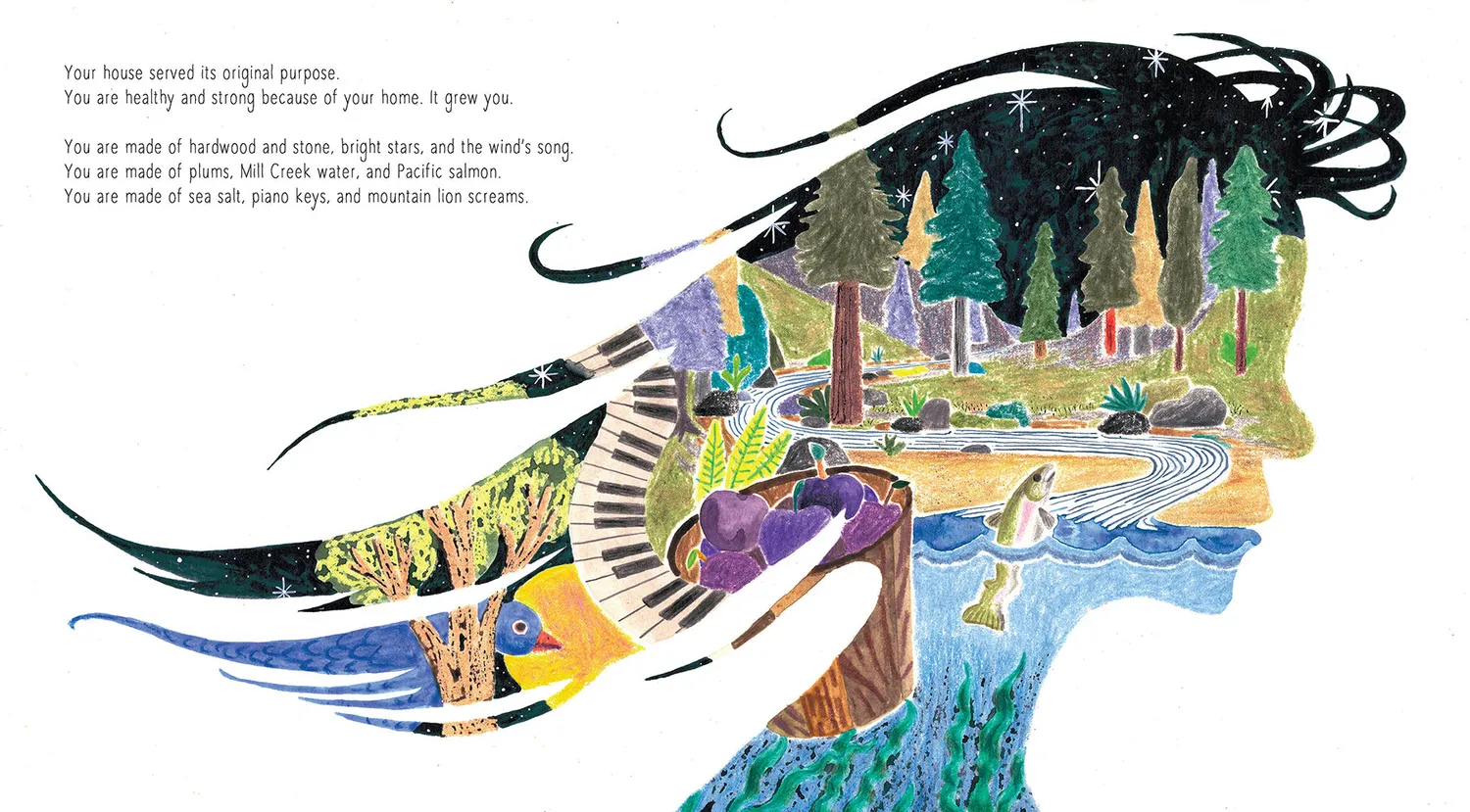 Cameron Kids Dear Wild Child bildebok innbundet