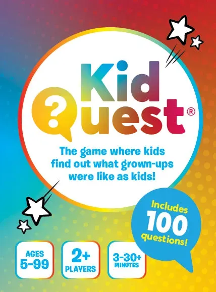 Chronicle Books KidQuest samtalekort 100 kort fra 5 år