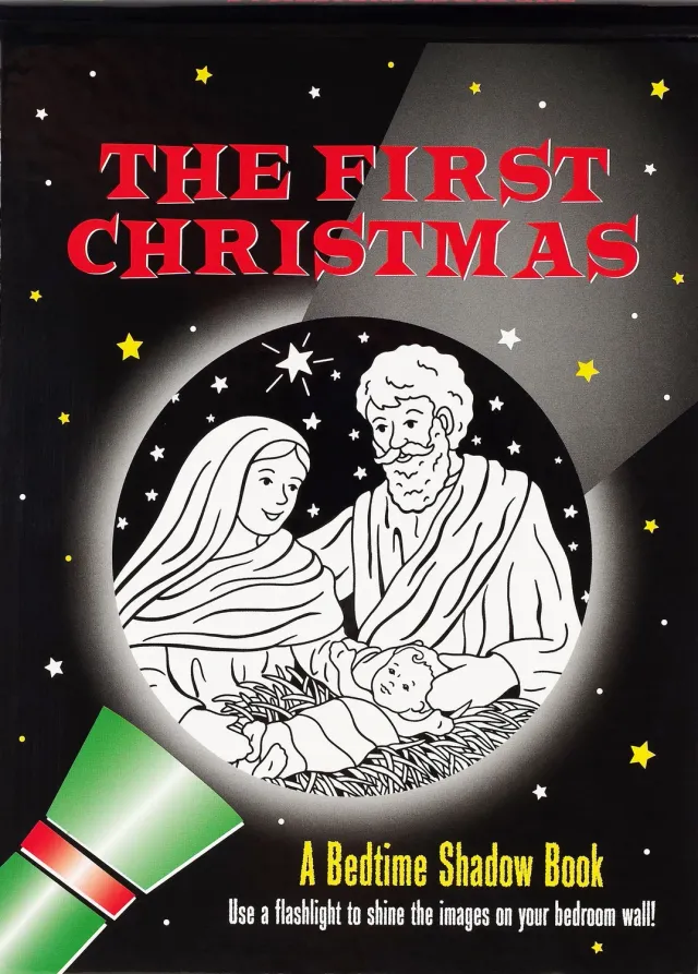 Peter Pauper Press The First Christmas skyggebok for barn