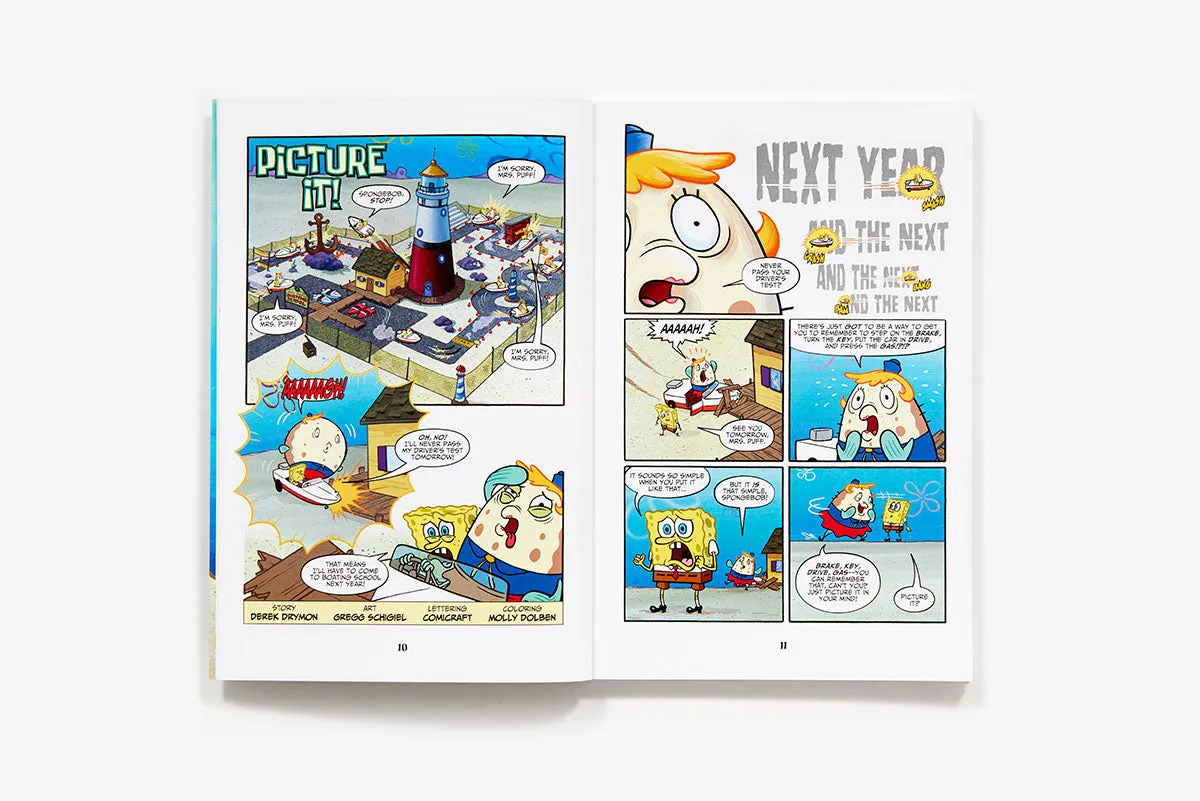 SpongeBob Comics 1 Silly Sea Stories tegneserie pocket