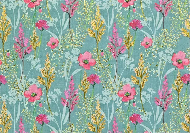 Peter Pauper Press Golden Meadow kortsett 14 kort blomster