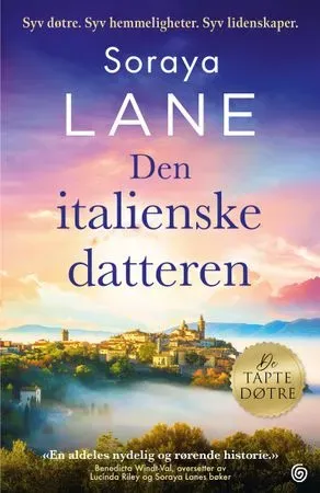 Bokia Den italienske datteren innbundet bok pent brukt