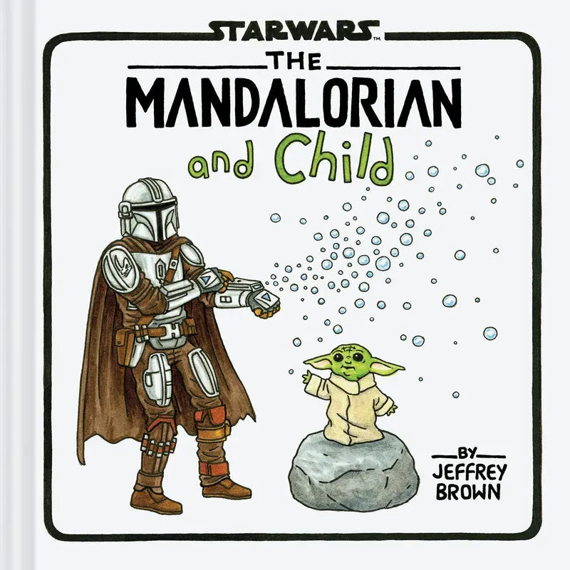 Abrams The Mandalorian and Child tegneserie innbundet