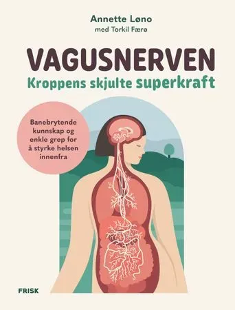 Bokia Vagusnerven innbundet bok som ny helse