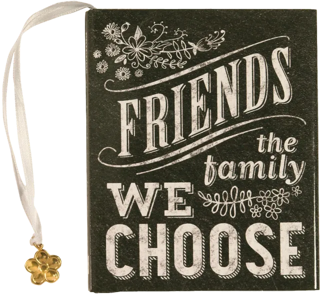 Peter Pauper Press Friends Family We Choose minibok vennskap gave