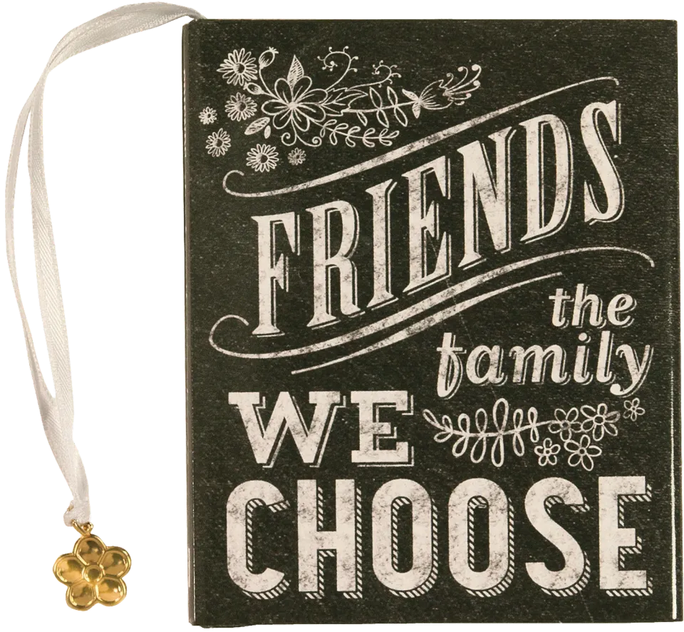 Peter Pauper Press Friends Family We Choose minibok vennskap gave