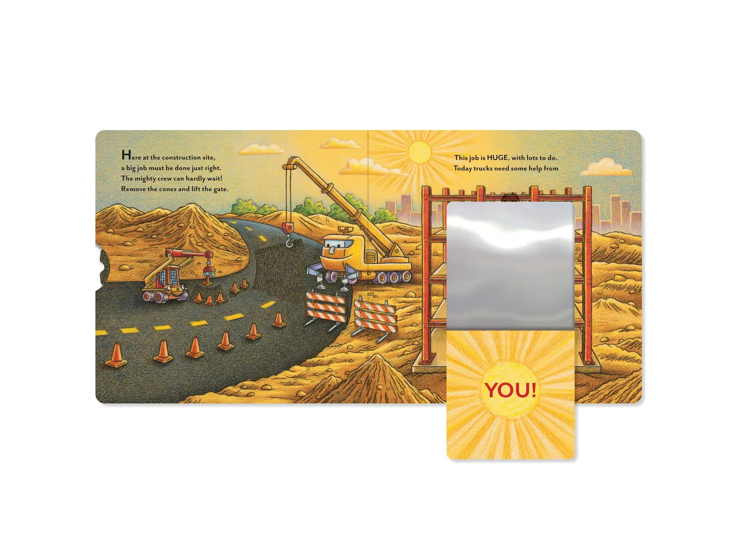 Abrams Chronicle Goodnight Construction Site Crew Needs You lydbok interaktiv