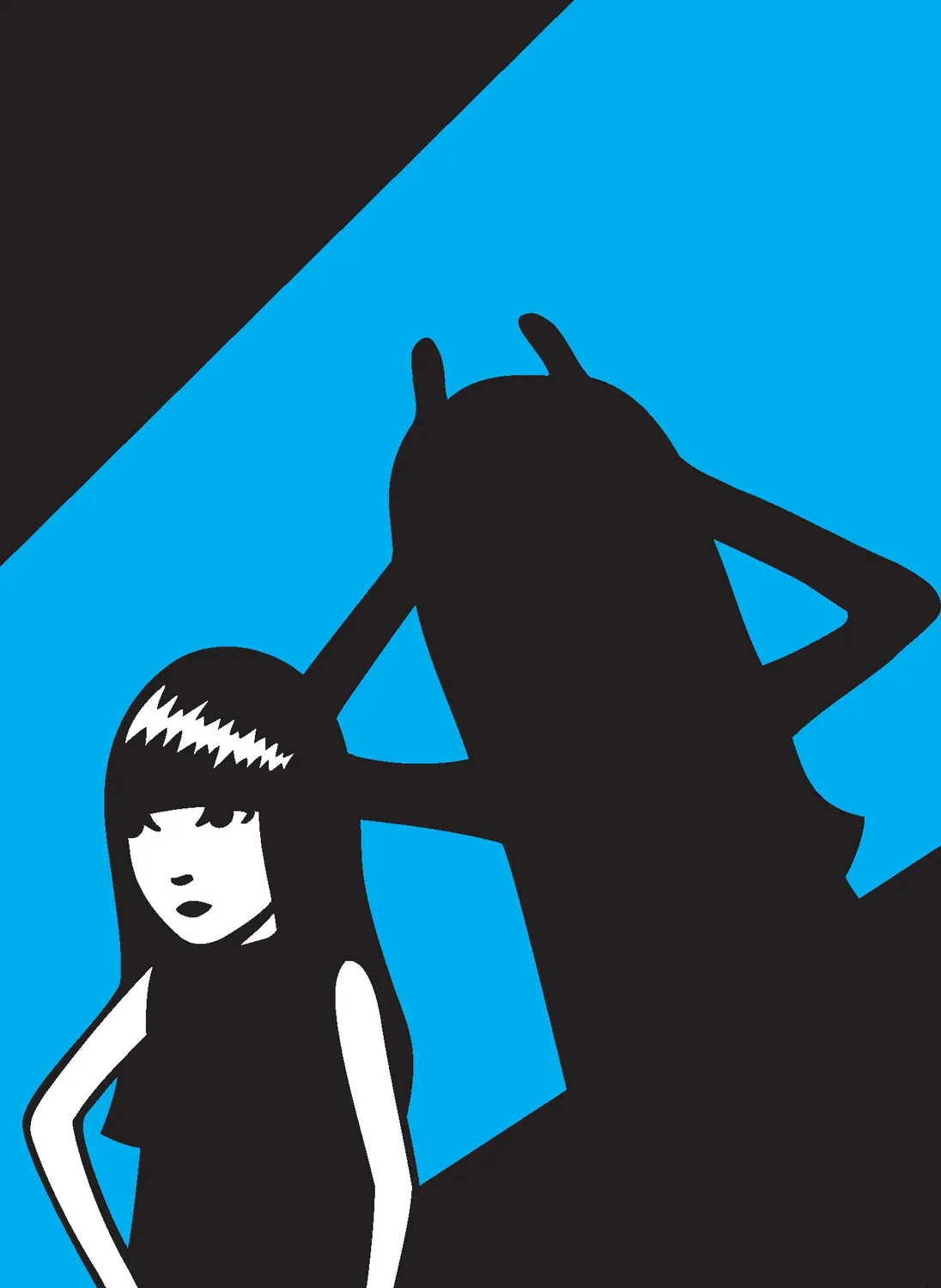 Emily the Strange 30 postkort postkortbok goth