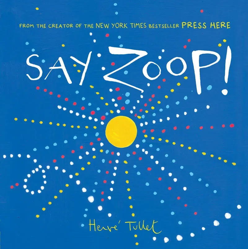 Abrams and Chronicle Say Zoop barnebok innbundet lydlek