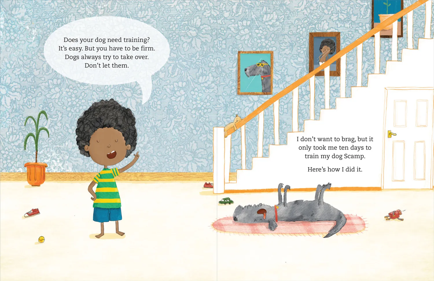 Peter Pauper Press How I Trained My Dog bildebok innbundet 3-8 år