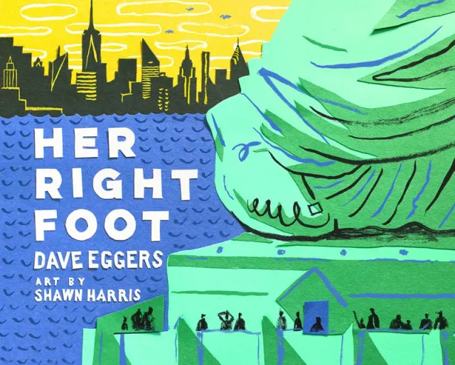Chronicle Books Her Right Foot bildebok innbundet Dave Eggers