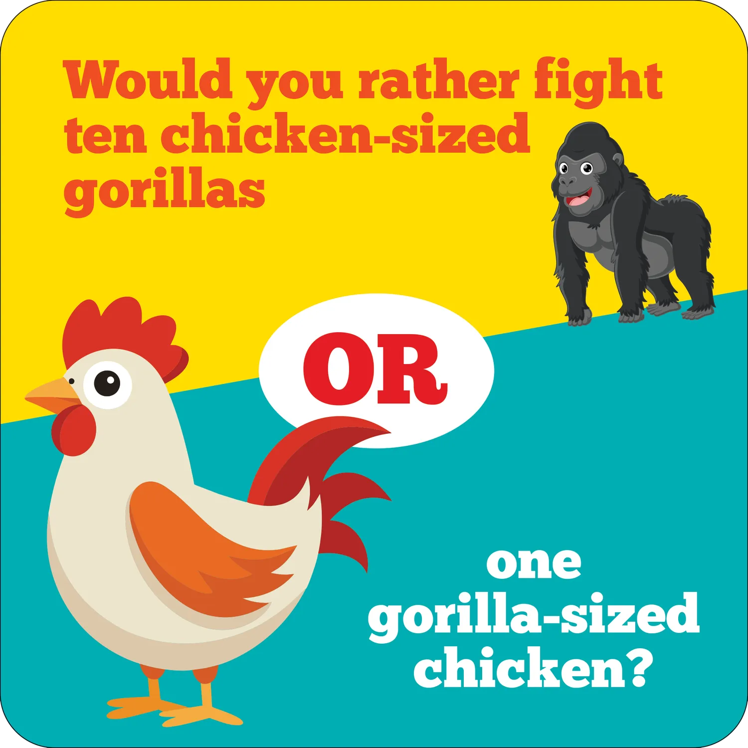Peter Pauper Press Would You Rather lunsjlapper 60 stk