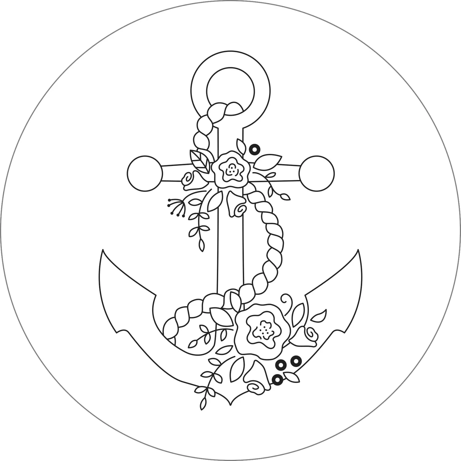 Peter Pauper Press Nautical broderimønster 10 strykeark