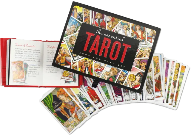 Peter Pauper Press Essential Tarot bok og kortsett 78 kort
