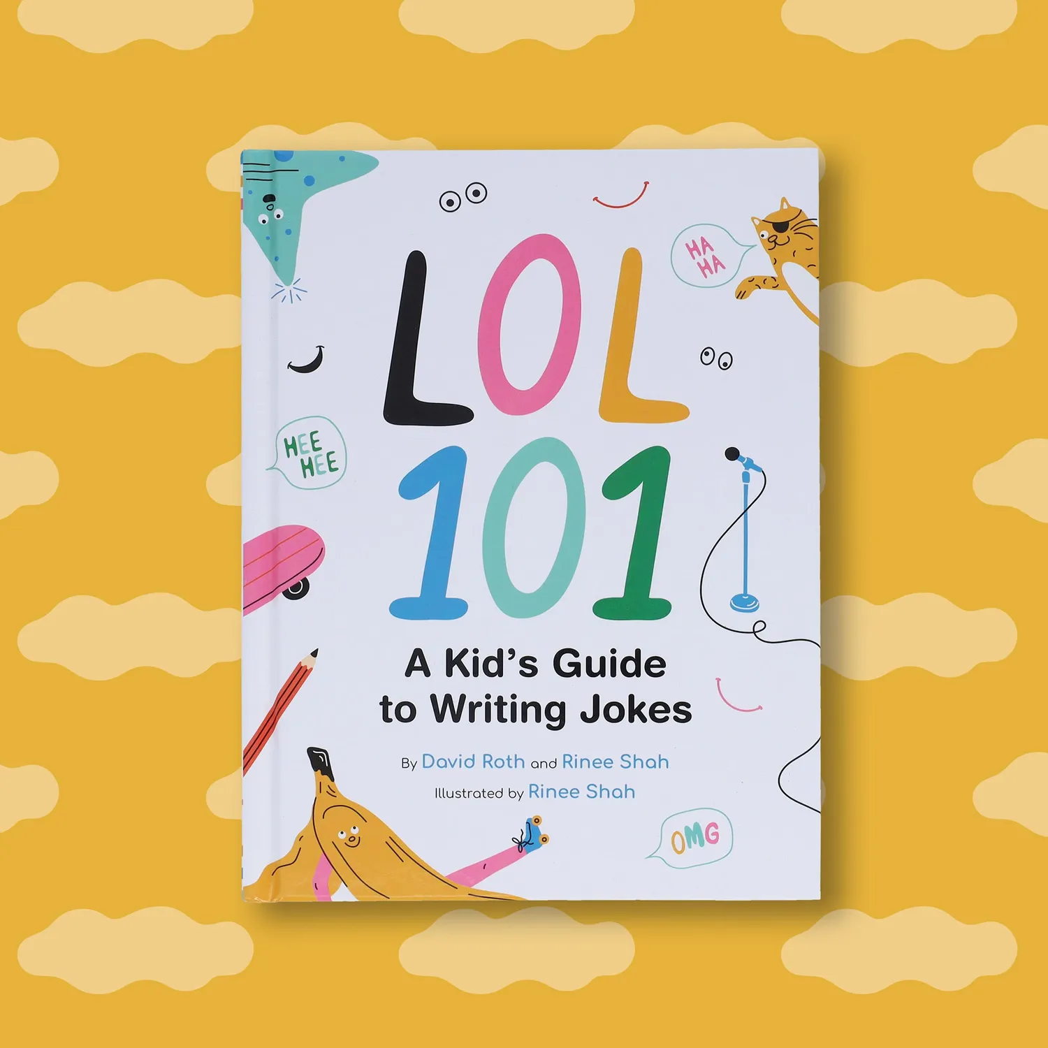 LOL 101 vitsebok for barn innbundet 7–10 år
