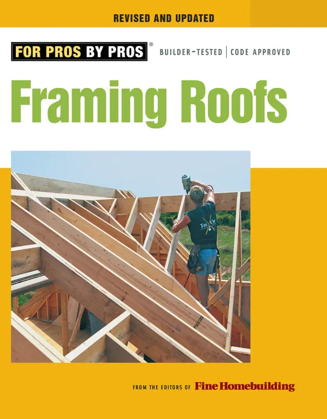 Taunton Press Framing Roofs paperback takkonstruksjon
